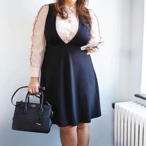 Eloquii Deep V Dress